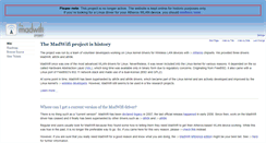 Desktop Screenshot of madwifi-project.org